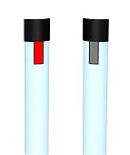Столбик сигнальный С3 С3О-КД1КБIIR1 гибкий, полукруглый 1,3м 7мм